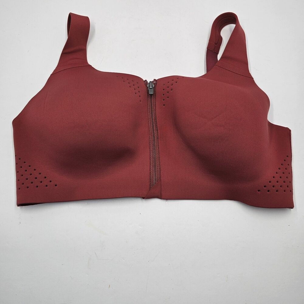 Victorias Secret VSX Featherweight Max Support Sport Bra Womens 36C  Front Zip